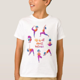 Yoga Girl Workout T-Shirt