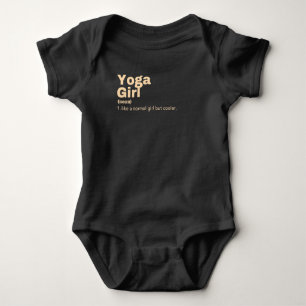 Yoga Girl - Yoga Baby Strampler