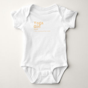 Yoga Girl - Yoga Baby Strampler