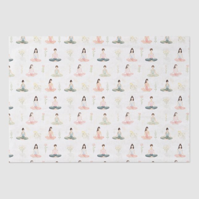 Yoga Giro del Malcantone Seidenpapier (Vorderseite)