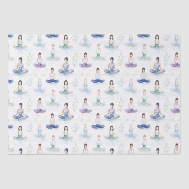 Yoga Giro del Malcantone Seidenpapier (Vorderseite)