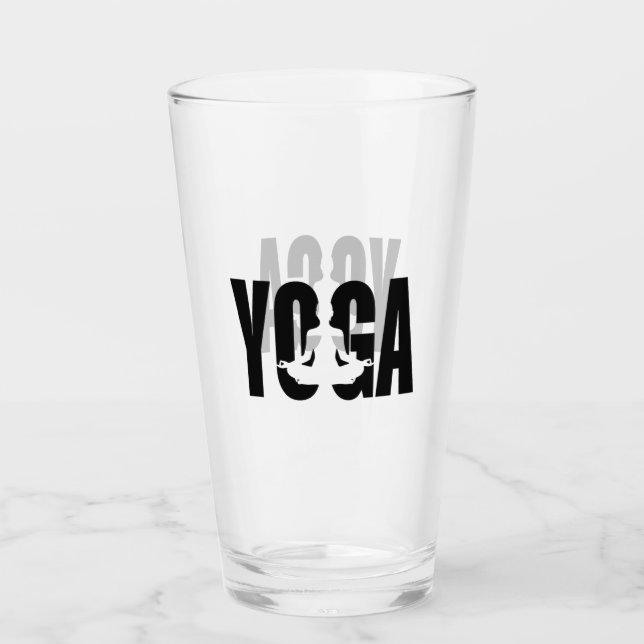 Yoga. Glas (Vorderseite)