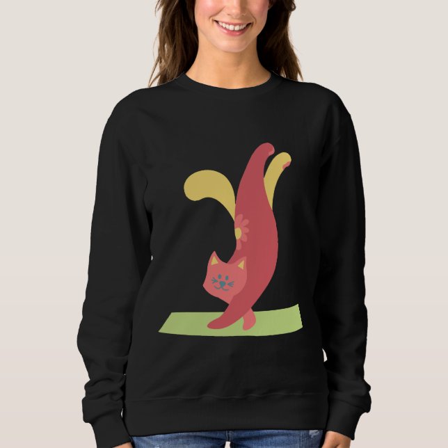 Yoga Goals 84 Sweatshirt (Vorderseite)