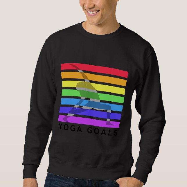 Yoga Goals Sweatshirt (Vorderseite)
