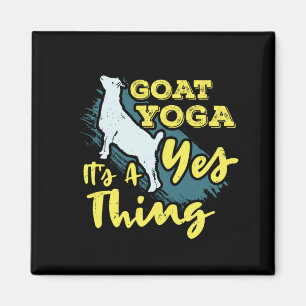 Yoga Goat Goatyoga Magnet