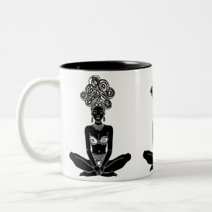 Yoga Goddess Tasse - Ethnischer Meditationskaffee