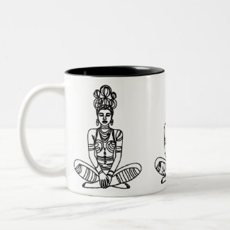 Yoga Goddess Tasse - Ethnischer Meditationskaffee