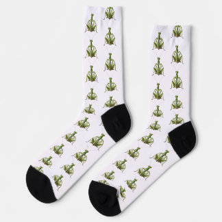 Yoga Gottesanbeterin Socken