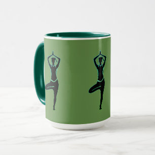 Yoga Green Tasse