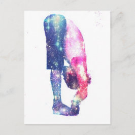 Yoga Guru Serie Postkarte