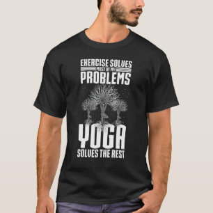 Yoga Gym Fitness Meditation Music Workout Übung T-Shirt