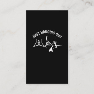 Yoga Gymnastik-Tanz Aerialist Girl Visitenkarte