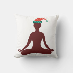 Yoga Happy New Year Cusrom Text Cushion Kissen