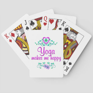 Yoga Happy Spielkarten