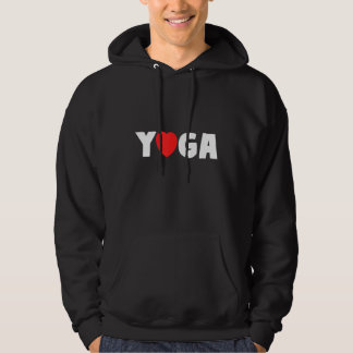 Yoga Heart Love Yogi Fitness Hoodie