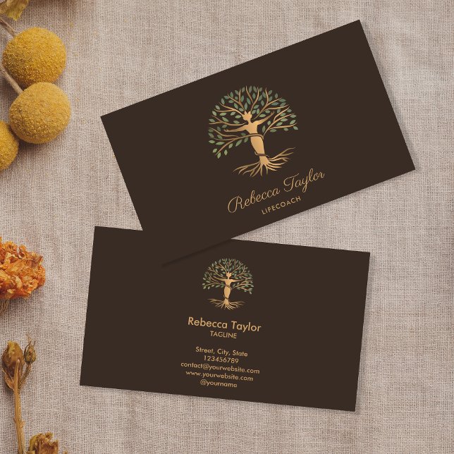 Yoga-Heiler des Lebenstherapeuten Visitenkarte (Von Creator hochgeladen)