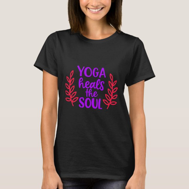 Yoga heilt das Soul 86 T-Shirt (Vorderseite)