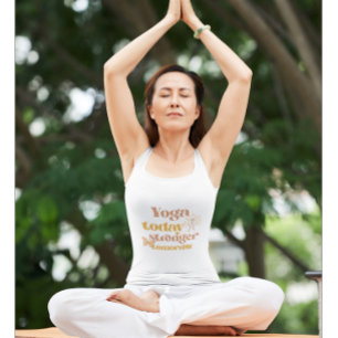 Yoga heute, morgen noch stärker   Yoga auf Inspira Tank Top