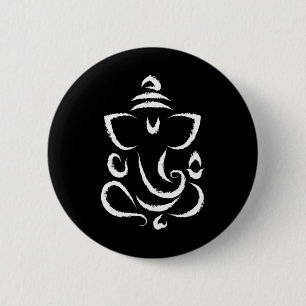 Yoga Hinduismus Indische Meditation Deepavali Diwa Button
