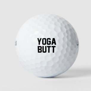 Yoga-Hintern Golfball