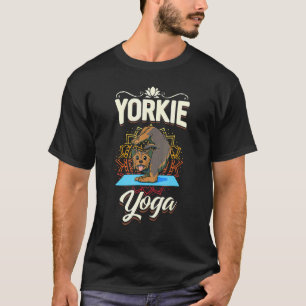 Yoga Hund Yorkshire Terrier T-Shirt