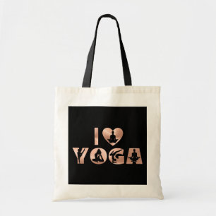 Yoga - I Liebe Yoga Tragetasche