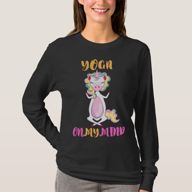 Yoga im Kopf 54 T-Shirt (Vorderseite)