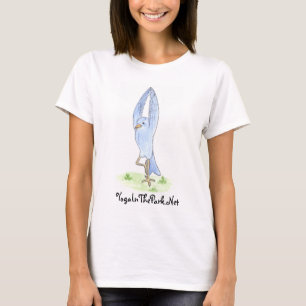 Yoga im Park Bird T-Shirt