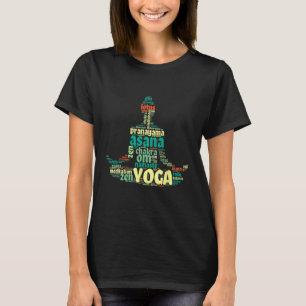 Yoga Inner Peace Asanas Om Meditation Harmonie Ser T-Shirt