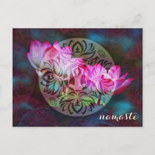 Yoga Inspiration Postkarte
