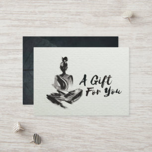 Yoga Instructo Lotus Meditation - Geschenkgutschei Rabattkarte