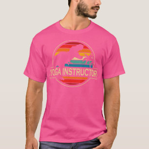 Yoga Instructor Dinosaur T-Shirt