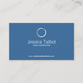 YOGA INSTRUCTOR, FITNESS TRAINER Business Card Visitenkarte
