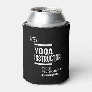 Yoga Instructor Job Title Gift Dosenkühler