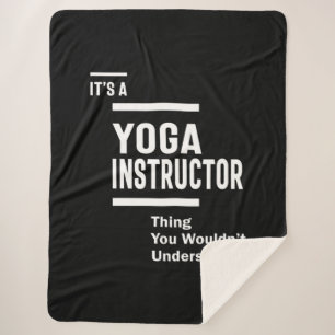 Yoga Instructor Job Title Gift Sherpadecke