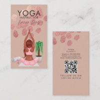 Yoga Instructor Klassen Rose Rosa Imitate Foil