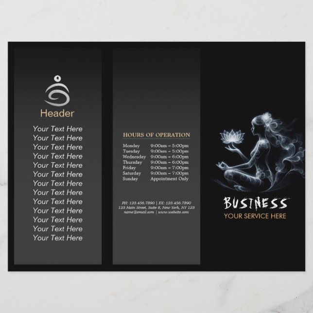 Yoga Instructor Lotus Medizin Pose Glühen Nebel (Vorderseite)