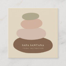Yoga Instructor Massage Zen Stones Rustikale