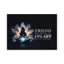 Yoga Instructor Meditation Pose Glühen Mist Lotus