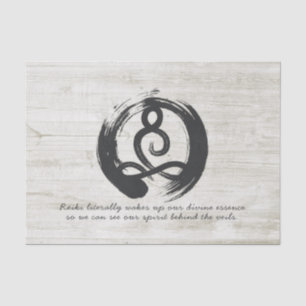 Yoga Instructor Meditation Pose Heiler ZEN Quotes Seidenpapier