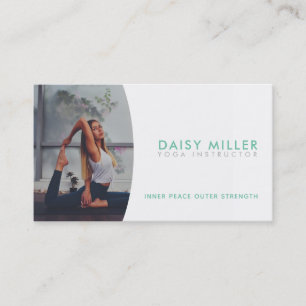 Yoga Instructor Slogans Business Cards Visitenkarte