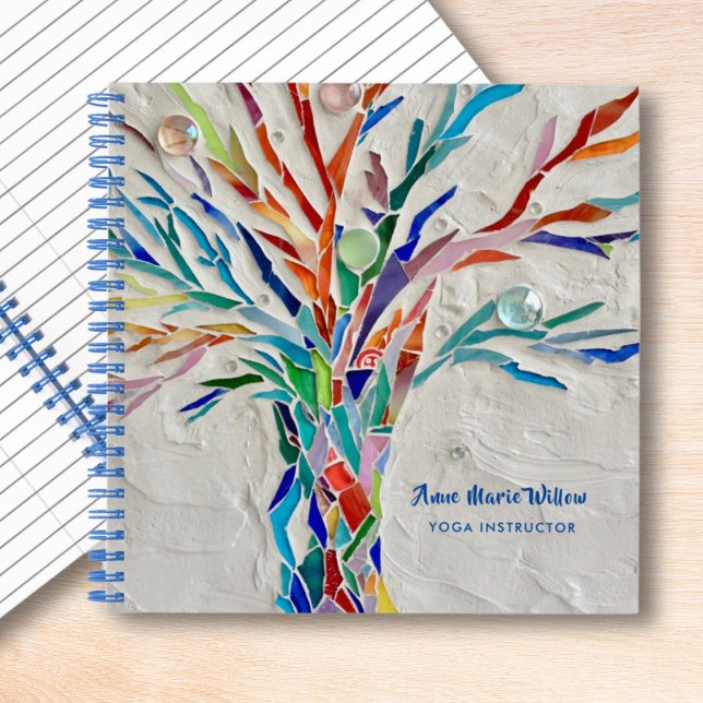 Yoga Instructor Tree of Life Notizbuch (Von Creator hochgeladen)