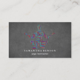 Yoga Instructor Visitenkarte