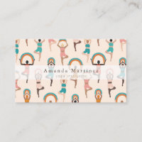 Yoga Instructor Women Yoga Pose Light Tan