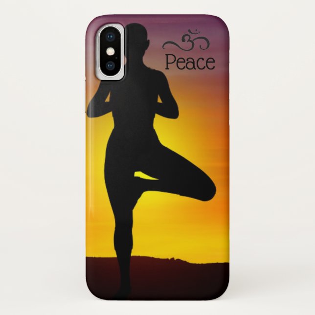 Yoga iPhone Case (Rückseite)