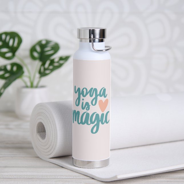 Yoga ist ein magisches Geschenk für ihre isolierte Trinkflasche (Yoga)
