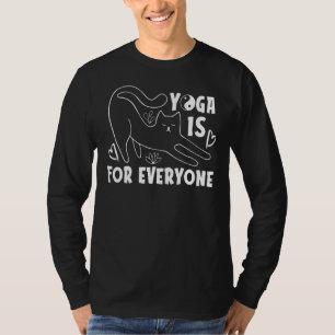 Yoga ist für alle Katzen Mallariasana Herzstück 1 T-Shirt