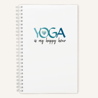 Yoga ist mein "Happy Hour Journal" Notizbuch