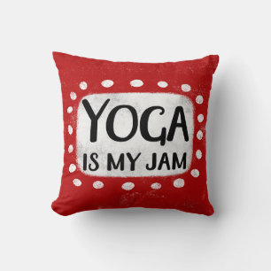 Yoga ist mein Jam Throw Kissen