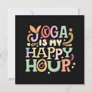 Yoga ist meine glückliche Stunde